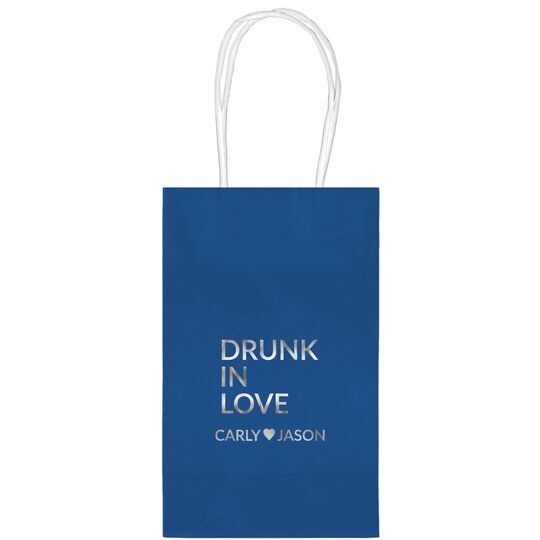 Drunk In Love Medium Twisted Handled Bags